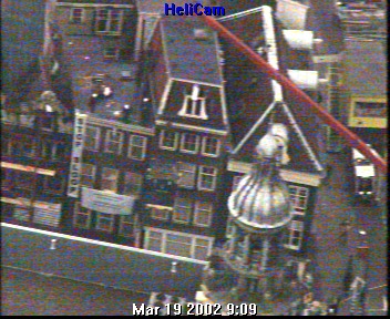 beeld uit de politiehelicopter